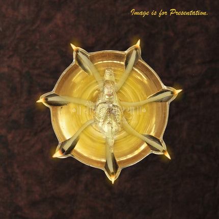 Brass Peacock Mahabharat  Oil Lamp Diya  | Traditional Deepak for Mandir | Diwali Decoration | Festival Oil Diya  Pooja Worship