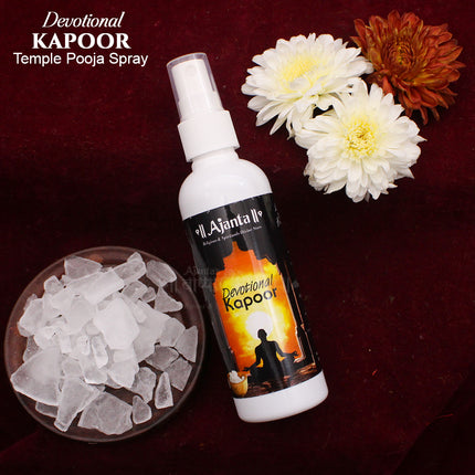Devotional Kapoor Temple Spray – Pure Camphor Fragrance for Mandir, Pooja & Daily Aarti (100 ML)