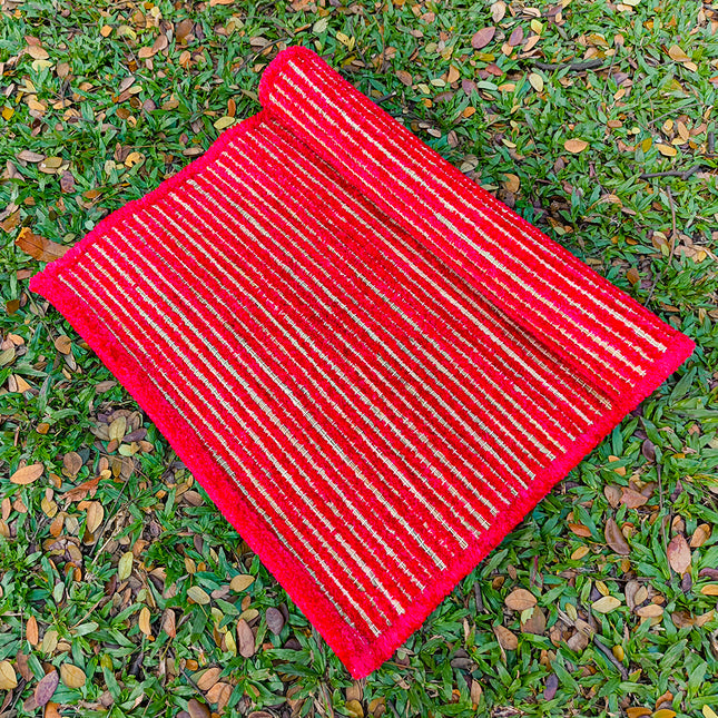 Traditional Kusha Grass Mat – Auspicious Darbha Aasan for Pooja, Japa, Yoga mat Homam & Spiritual Practices