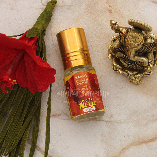 Special Bappa Morya Attar for Ganesh Chaturthi For Puja offerings During Rituals and ceremonies - Natural Fragrance