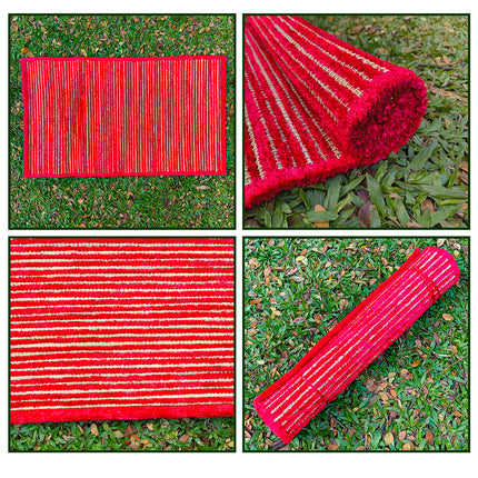 Traditional Kusha Grass Mat – Auspicious Darbha Aasan for Pooja, Japa, Yoga mat Homam & Spiritual Practices
