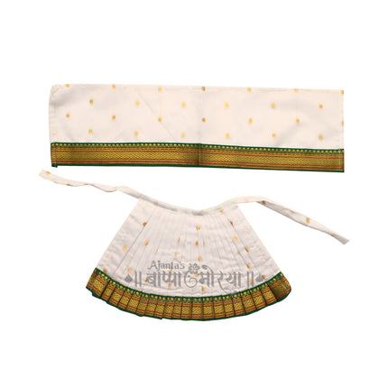 Handcrafted Devi Pooja Dress Poshak –Premium Quality Navratri Margashish Guravar Puja Kalash Sthapna Traditional Wear For Devi Mata  (9 Inch (Poshak Height)  x 13 Inch (Poshak Width) )