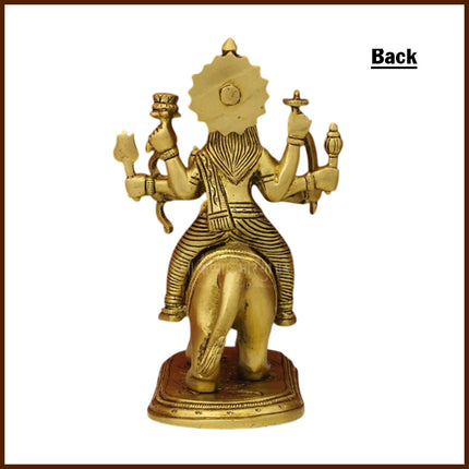 Sherawali Maa Mumbadevi Ambika – Divine Goddess Durga Shakti Mata Idol for Home Temple & Puja