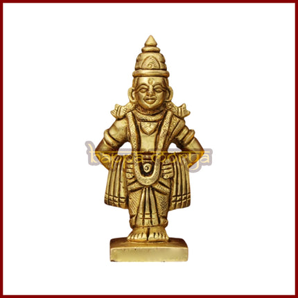 Lord Panduranga Vittala Idol – Handcrafted Brass Murti, Symbol of Devotion, Faith & Blessings for Pooja, Meditation & Spiritual Decor
