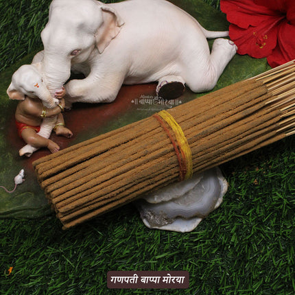 Bappa Morya बाप्पा मोरया अगरबत्ती Premium Incense Sticks Divine Fragrance Agarbatti for Puja, Meditation, Temple & Home Worship