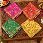 Chunnri (36 x 18 Inch) Half Meter (Set of4)