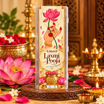Laxmi Puja Incense Sticks for Goddess Lakshmi Worship, Daily Puja, Diwali, Laxmi Pujan & Home Mandir