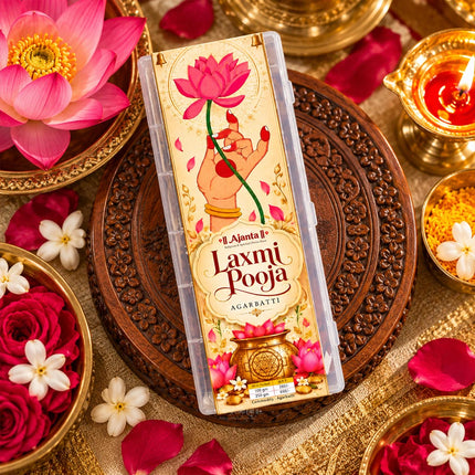 Laxmi Puja Incense Sticks for Goddess Lakshmi Worship, Daily Puja, Diwali, Laxmi Pujan & Home Mandir