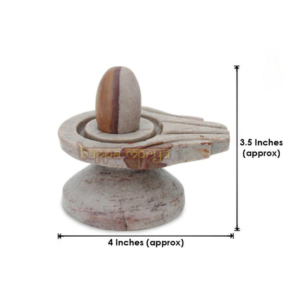 Ananta Omkara Trinetra Narmadeshwar Shiva Lingam Set with a traditional Yonibase, ideal for daily puja and Abhishek rituals Special For Shravan And Mahashivratri Worship