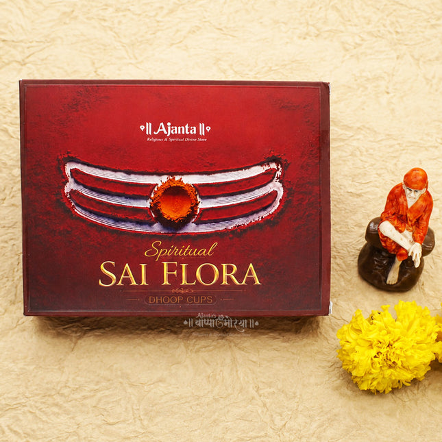 Sai Flora Dhoop Cups साई फ्लोरा धूप कप  for Pooja Meditation & Spiritual Rituals