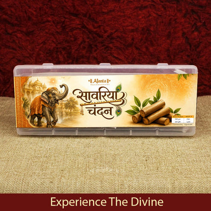 Sawariya Chandan Incense Sticks – Premium Sandalwood Agarbatti for Daily Pooja, Meditation & Spiritual Worship