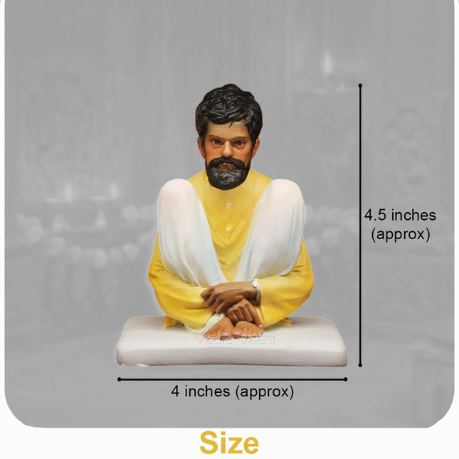 Shankar Maharaj – Realistic Siddha Yogi  Sadguru संपूर्ण सिद्ध योगी, सिद्ध गुरु, सिद्ध संत Spiritual Idol for Home, Temple & Office