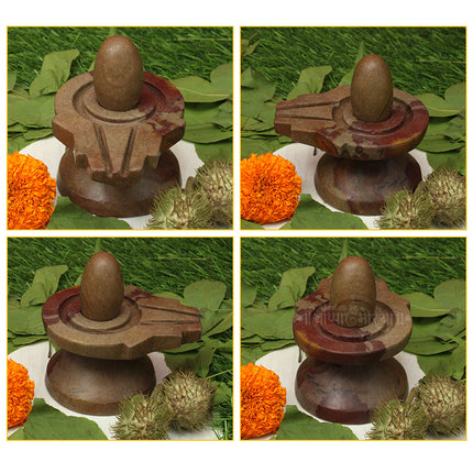Tryambakeshwar Shivling Divine Shiva Lingam for Ideal for daily puja, Abhishek, Shravan, and Mahashivratri worship