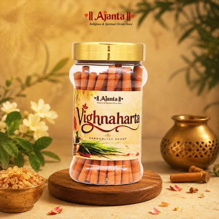 Vighnaharta Premium Bambooless Dhoop Sticks  Traditional Pooja Dhoop for Daily Worship, Prayer & Meditation