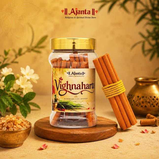 Vighnaharta Premium Bambooless Dhoop Sticks  Traditional Pooja Dhoop for Daily Worship, Prayer & Meditation