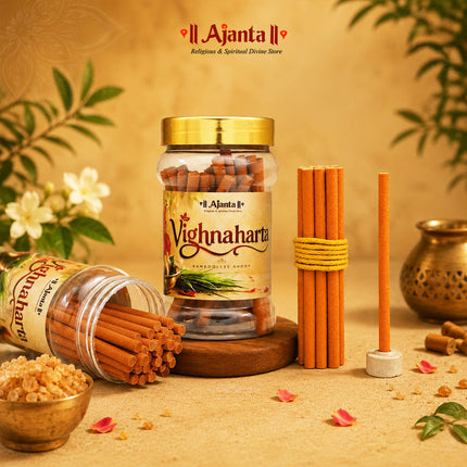 Vighnaharta Premium Bambooless Dhoop Sticks  Traditional Pooja Dhoop for Daily Worship, Prayer & Meditation