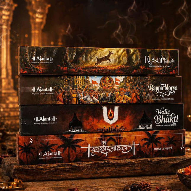 Ganpati Festival Collection Combo Pack – Bhramandanayak, Kesar Kasturi, Bappa Morya, Vedic Bhakti, Sai Flora, Pandharpur, Swami Darshan, Mandir Pooja, Kasturi, Lavender & 3 in 1 Modak Dhoop Premium Puja Dhoop (Set of 11)