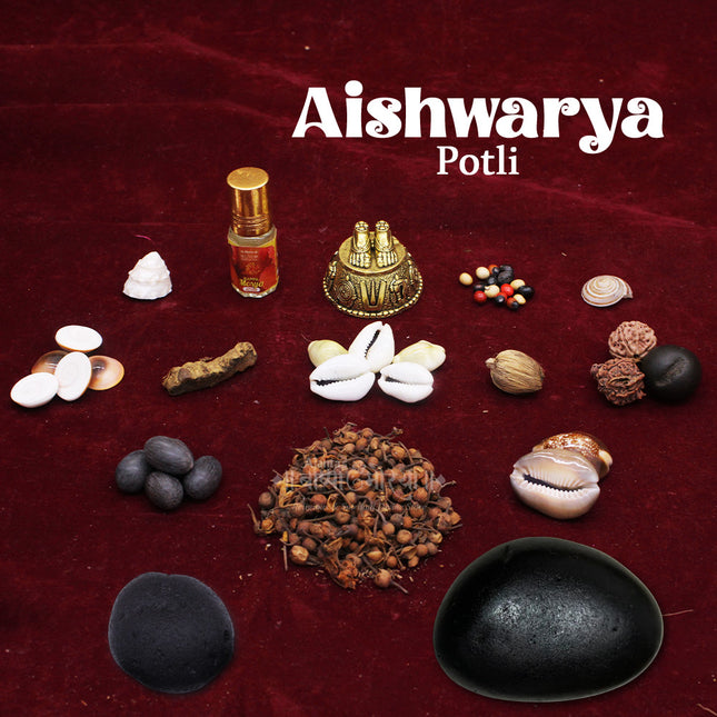 Aishwarya Mahalakshmi Kuber Potli for Wealth, Prosperity & Protection | Bring Home Goddess Lakshmi’s Divine Blessings | Ajanta Spiritual Potli for Fortune & Success