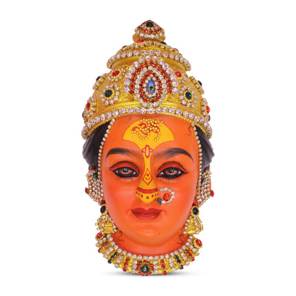 Renuka Devi Face Idol | Mahurgad Chi Renuka MATA | Adi Shakti Goddess Murti for Navratri & Margashish Pooja