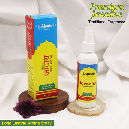Javadhu Spray जवाधू टेंपल स्प्रे  Traditional Fragrance Herbal Long Lasting Spiritual Aroma Spray (100 ml)