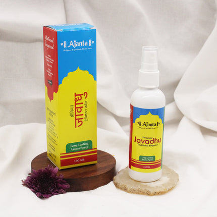 Javadhu Spray जवाधू टेंपल स्प्रे  Traditional Fragrance Herbal Long Lasting Spiritual Aroma Spray (100 ml)