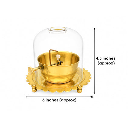 Akhand Diya Premium Quality – Traditional Akhand Jyot Oil Lamp for Puja, Mandir, Aarti & Festivals