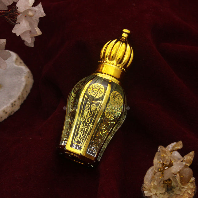 Festival Attar Festival Attar – Natura  Fragrance for Puja, Celebration & Devotional Use in Golden Designer Bottle