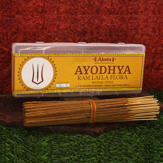 Ayodhya Premium Incense – Spiritual Fragrance Inspired by Holy Ram Nagari Divine Temple Aroma for Home Mandir, Puja & Havan Sacred Temple Fragrance for Puja, Meditation & Daily Worship