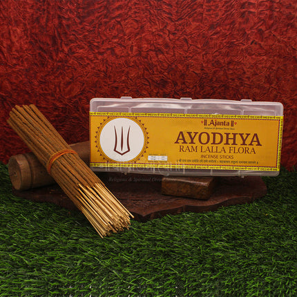 Ayodhya Premium Incense – Spiritual Fragrance Inspired by Holy Ram Nagari Divine Temple Aroma for Home Mandir, Puja & Havan Sacred Temple Fragrance for Puja, Meditation & Daily Worship