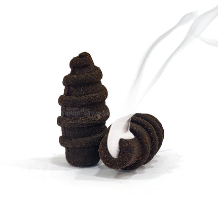 Sandal Backflow Dhoop Cones Natural Aroma for Meditation, Relaxation & Spiritual Use (35 PcsApprox.) 100 Grams