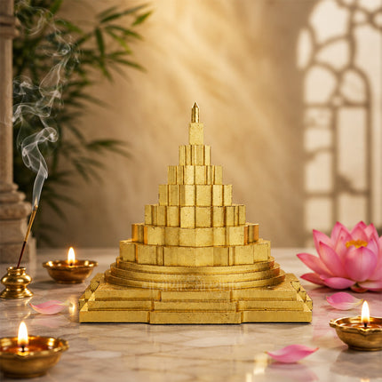 Meru Shree Yantra | श्री मेरू यंत्र धन, समृद्धी, यश आणि सकारात्मक ऊर्जेसाठी | Mahalakshmi Sri Chakra for Home Temple
