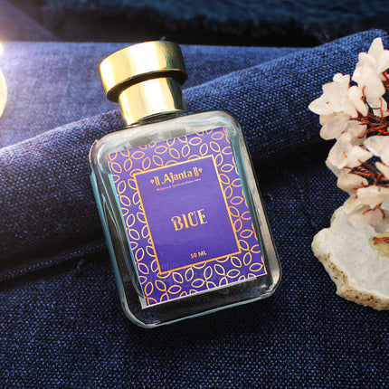 Ajanta BLUE Perfume – Premium Long-Lasting Luxury Perfume for Men & Women  Liquid Perfume Spray   – 50ml