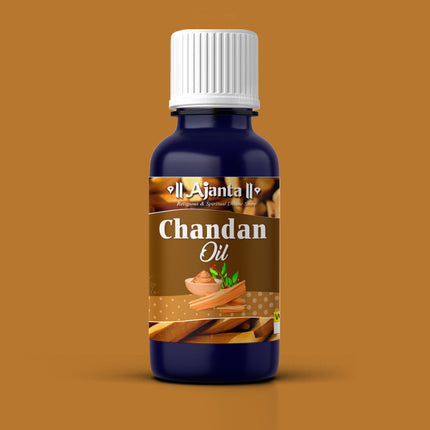 Chandan Oil – Sandalwood Deep Jyoti Oil for Samai lamp lighting Oil  Pooja, & Temple Use  (10 ml)