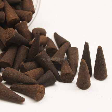 Natural Red Rose Dhoop Cones – Premium Floral Fragrance for Pooja, Meditation & Home Aroma