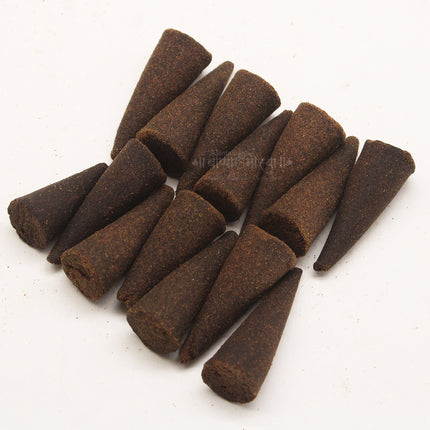 Oudh Amber Dhoop Cones – Premium Long Lasting Incense for Pooja, Meditation & Home Fragrance