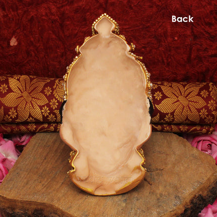 Dhanshree Mahalaxmi Devi Face Idol (Mukhavata) for Vara Lakshmi & Margashirsha Vrat Pooja