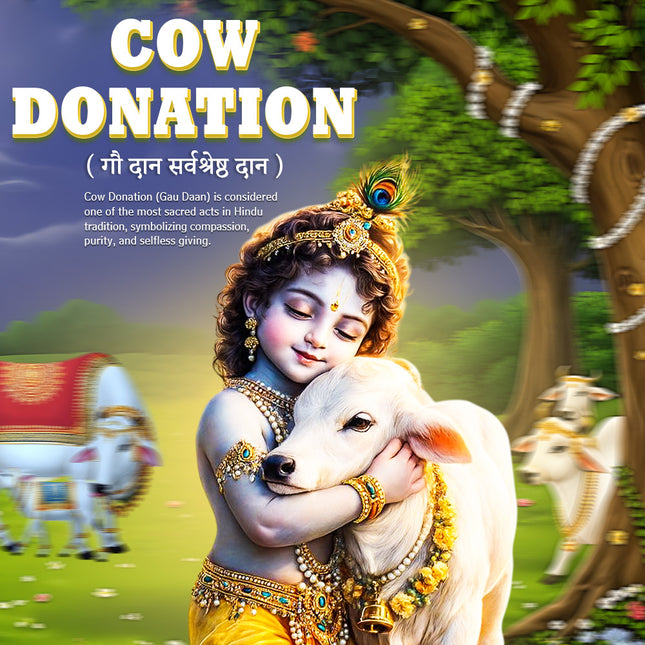 GAU DAN/Cow Donation/Gau Seva/Gaudhan  –  गौदान (गाय दान) – सनातन धर्मातील सर्वोच्च पुण्यकर्म