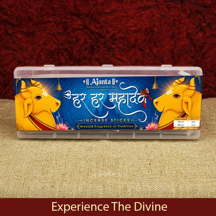 Har Har Mahadev Premium Incense Sticks Shiv Bhakti Agarbatti with Rich Divine Fragrance  Divine Masala Agarbatti for Daily Puja, Meditation, Temple & Home Fragrance  Long Lasting Sacred Aroma