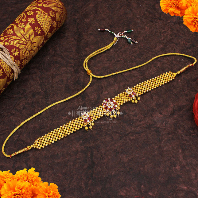 Jewellery Haar Necklace for God and Goddess Decoration Shringar of Idol Statues