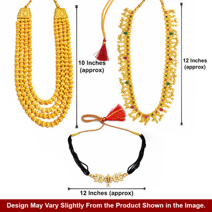 Traditional Devi Shringar Set for Goddess Mahalaxmi  Decoration  Navratri, Laxmi Pujan & Mandir Sthapana