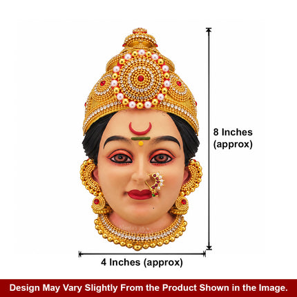 Traditional Devi Shringar Set for Goddess Mahalaxmi  Decoration  Navratri, Laxmi Pujan & Mandir Sthapana