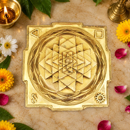 Meru Shree Yantra – Sacred Sri Chakra for Prosperity, Abundance & Spiritual Worship
