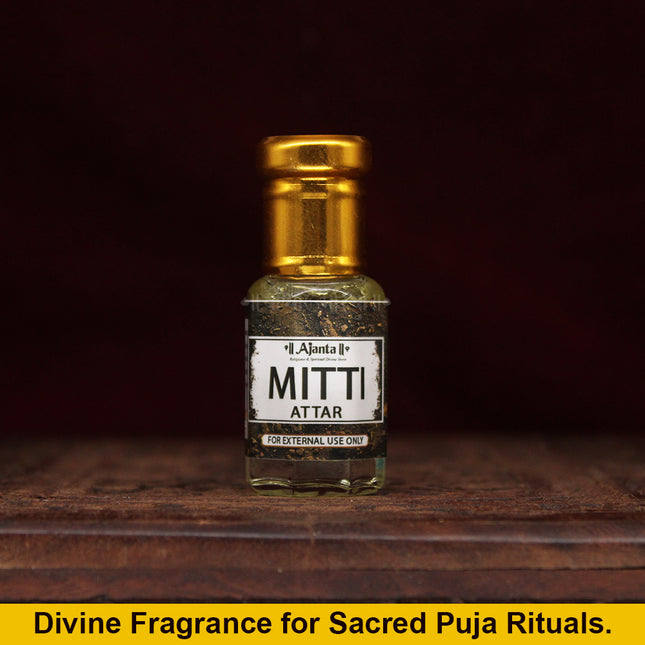 Mitti Attar – Pure Earth Fragrance Natural Perfume Oil  Long Lasting Unisex Attar