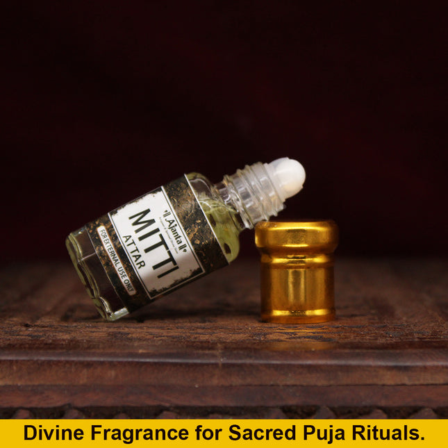 Mitti Attar – Pure Earth Fragrance Natural Perfume Oil  Long Lasting Unisex Attar