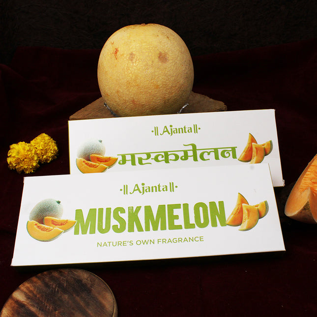 Muskmelon Premium Incense Sticks – Refreshing Fruity Aroma Agarbatti for Refreshing Fruity Agarbatti for a Divine Ambience