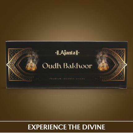 Ajanta Oudh Bakhoor Premium Incense Sticks – Luxurious Fragrance for Divine Ambience