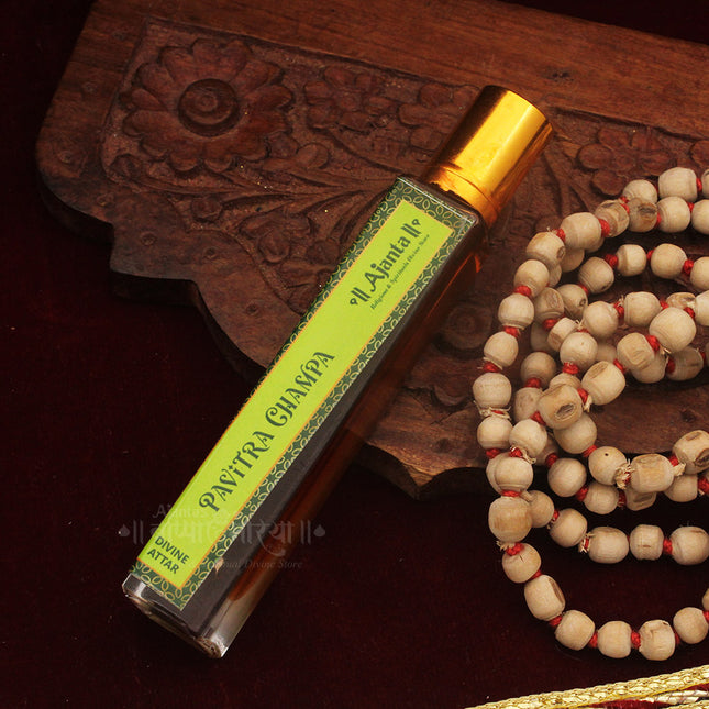 Pavitra Champa Attar/Natural Long Lasting Attar/Itra Natural Fragrance for Devotion, Meditation & Everyday Wear
