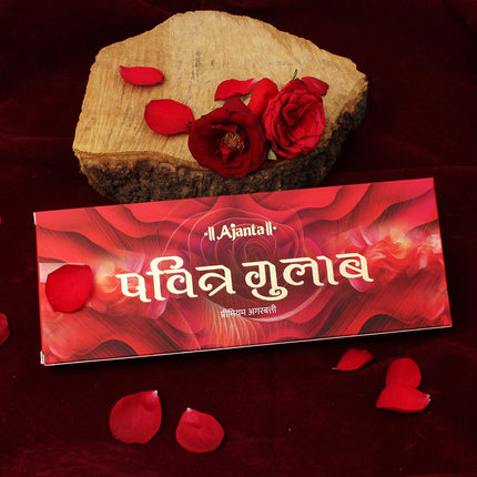 Premium Pavitra Gulab Incense Sticks | Natural Rose Fragrance for Pooja, Meditation & Relaxation