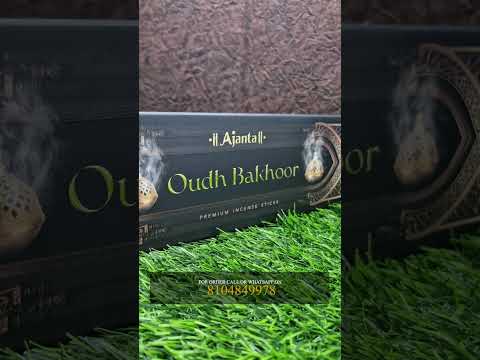 Ajanta Oudh Bakhoor Premium Incense Sticks – Luxurious Fragrance for Divine Ambience
