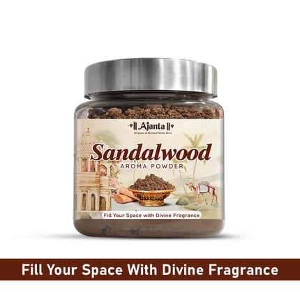 Sandalwood (Chandan) Aroma Powder – Natural Fragrance Powder for Pooja
